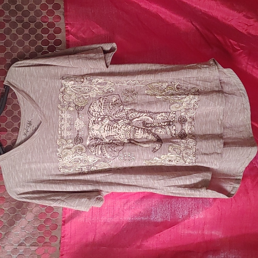 High Fifth Petite Elephant Shirt